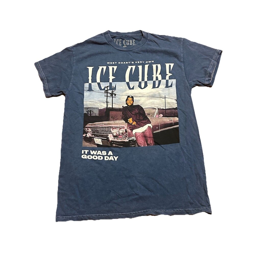 Nwot Ice Cube “It Was A Good Day” 1992 Tour Graph… - image 1